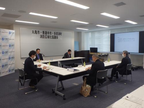 第3回消防広域化協議会　会議風景