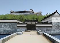 CGで復元した江戸時代の丸亀城2