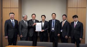 中山展宏衆議院議員へ要望活動
