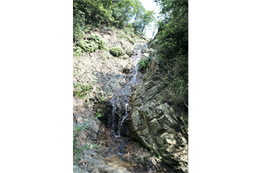 猫山から下る途中にある「のぞみの滝」の画像