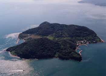 画像：塩飽諸島：牛島）