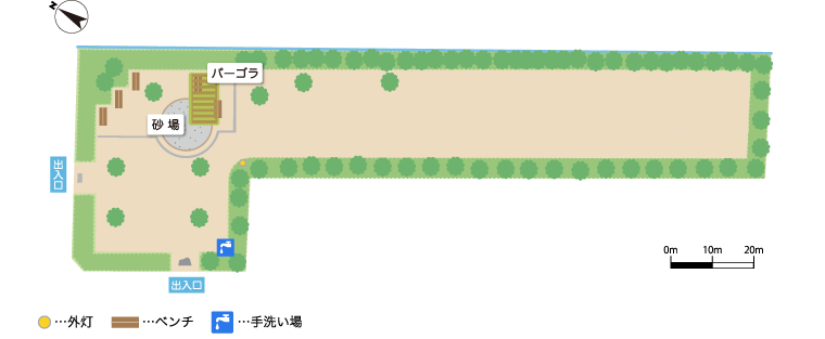 画像：園内見取り図