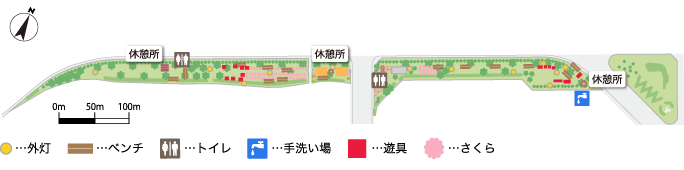 画像：園内見取り図