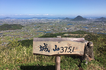 画像：城山からの景色