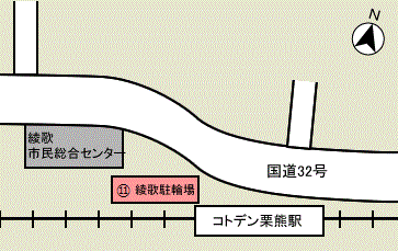 市営駐車場・駐輪場位置図2