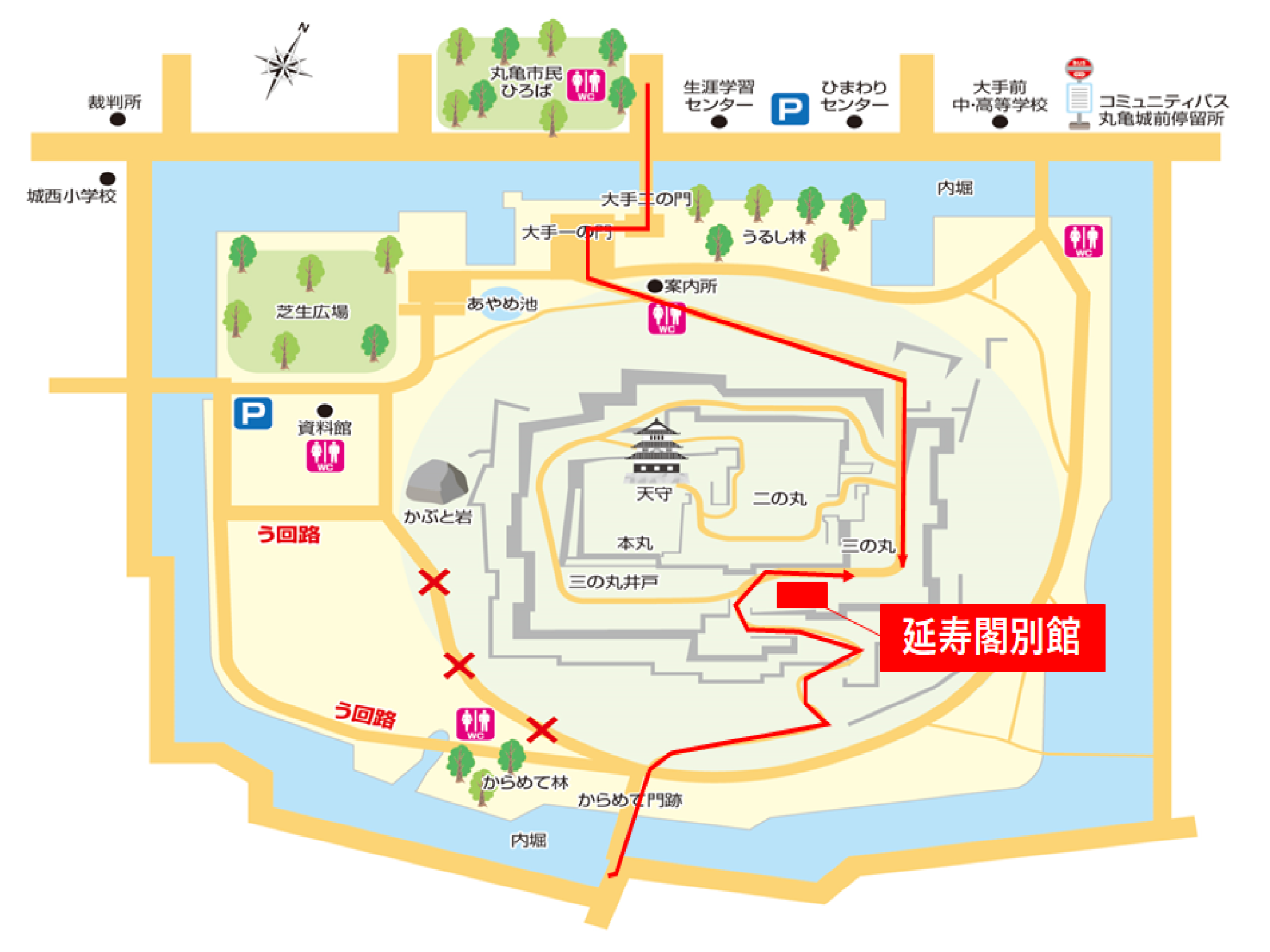 城内図