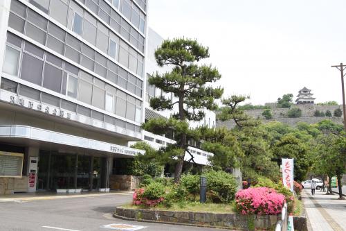 さつきの花咲く生涯学習センター外観の写真