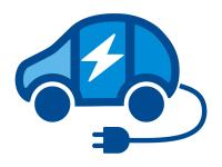 EV車のイラスト