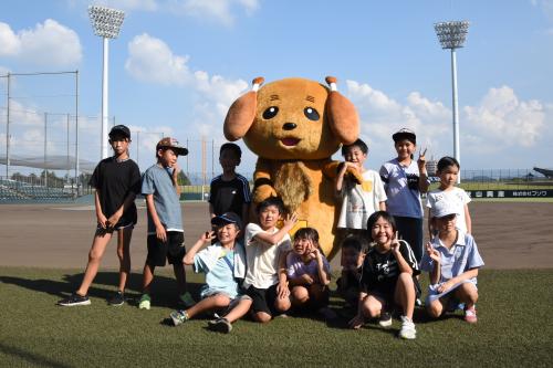 スポきょんと記念撮影