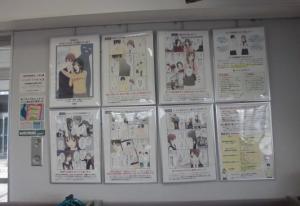 学校の展示様子2