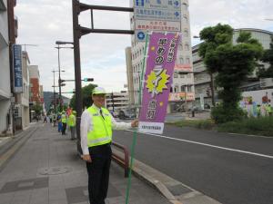 反射材着用啓発街頭大キャンペーン