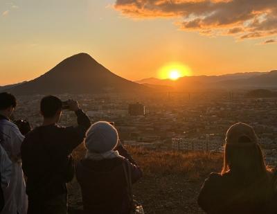 初日の出の写真