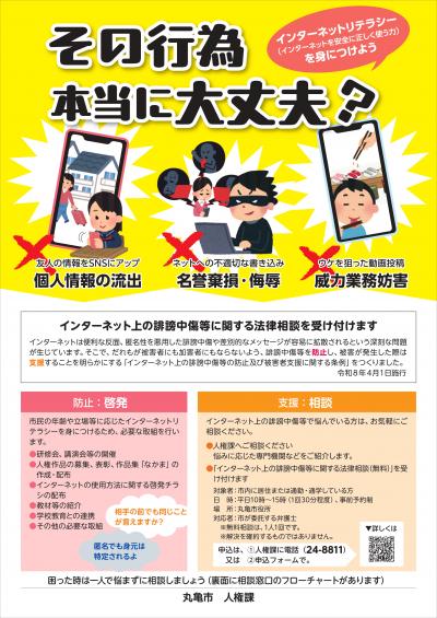 啓発チラシ表面