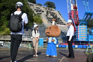 動画を撮影している様子