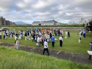 土器川一斉清掃