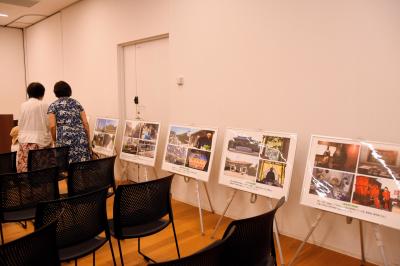 張家港市のパネル展の写真